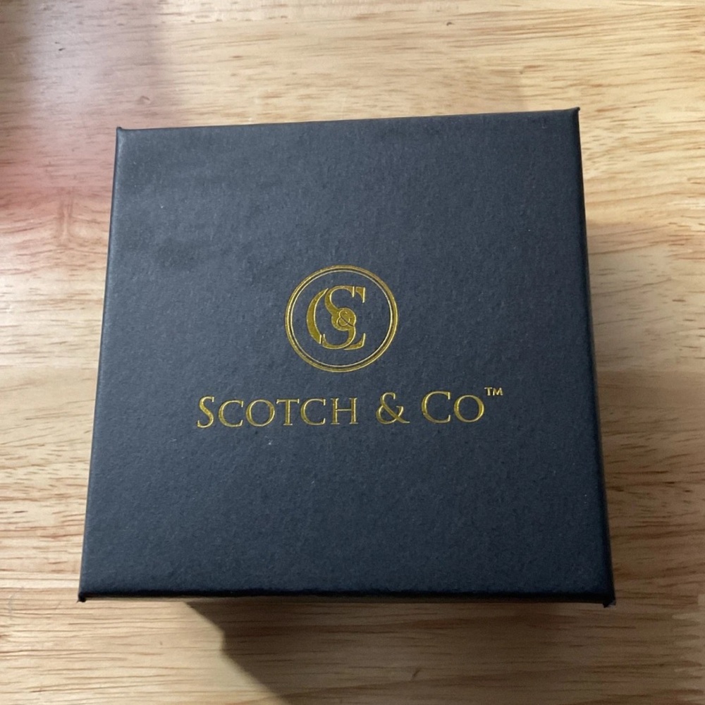 SCOTCH & CO Leather Pet Collar – Green/Yellow Size S - 3 in inventory